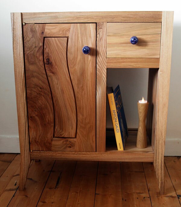 Anna Nichols Elm Cabinet